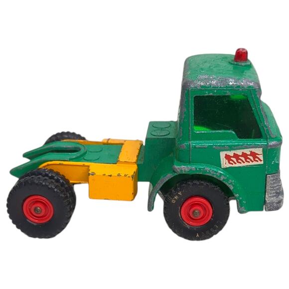 Matchbox Lesney King Size No K-17 Ford Tractor Dyson Low Loader Case Tractor - Picture 10 of 16